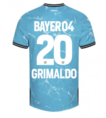Bayer Leverkusen Alejandro Grimaldo #20 Tredje trøje 2023-24 Kort ærmer